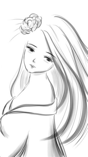 【No.29】”Kawaii Sumi-e"｜Japanese Ink Paint