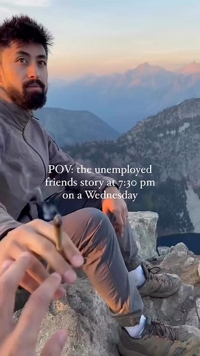 W**d Humor on Instagram: "It’s always your unemployed friends who are having the most fun! credit: @abovetheklouds"