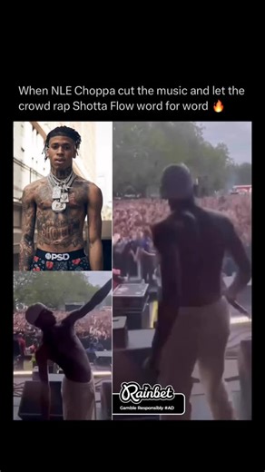 Rap Slump | Rap News on Instagram: "International crowds always going crazy 🔥 NLE Choppa’s hit “Shotta Flow” went viral in early 2019, launching him from an unknown teen in Memphis to one of the hottest new names in hip-hop. The track’s high energy beat, aggressive flow, and catchy ad-libs made it instantly stand out, while the raw, unfiltered music video added to its appeal. It quickly caught fire, gaining millions of views in just weeks, and spread fast across social media, with fans, influen