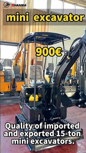 Black Warrior Model 15 Mini Excavator - Export and Customization Services Available #miniexcavator