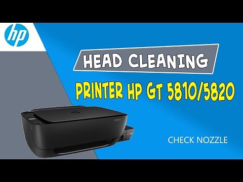 Cleaning Printer HP GT5810 / GT5820