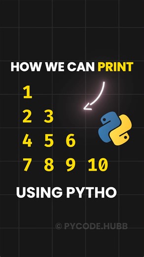 Akash • Python & Tech Enthusiast 🚀 | Printing Triangle Using Python | Instagram