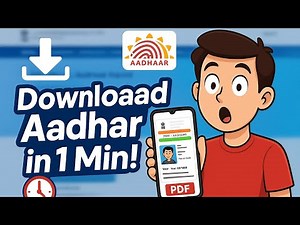 How to Download Aadhaar Card Online in 1 Minute | Easy Step-by-Step Guide