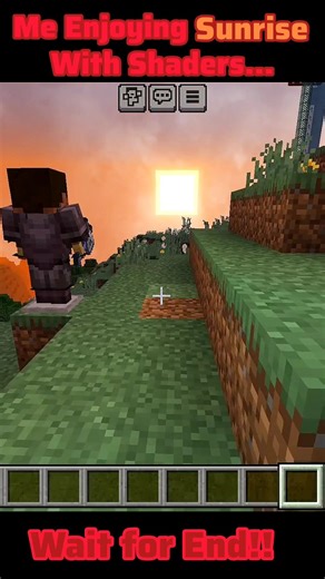 Shaders vs My Potato PC 💀😂 #minecraft #gaming #minecraftgaming