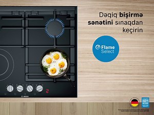 20K views | Flame Select texnologiyasına malik Bosch qaz sobası ilə yemək bişirmək təcrübəsinə əsl aşpazlar kimi yelkən açın! İndi hər bir kulinariya əsəriniz üçün dəqiq temperatur parametrlərini təmin etməklə, əvvəlcədən təyin edilmiş doqquz güc səviyyəsi ilə bişirmə prosesi tam nəzarətiniz altındadır. Model: PRY6A6B70Q www.elitoptimal.az /☎️*4848 www.bakuelectronics.az /☎️ 143 www.kontakt.az / ☎️*6060 | Bosch Home | Facebook