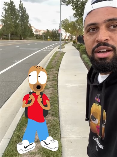 He's TOO Scared to Cross the Street 😂 | street