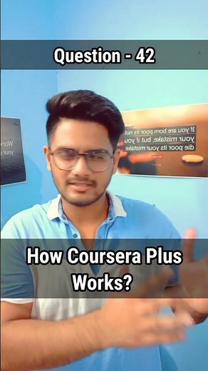 How Coursera Plus Works? | Question - 42 | #courseracertificate