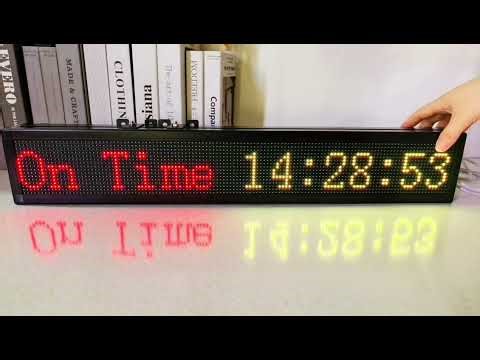 Custom Made Size PoE LED Sign programmable