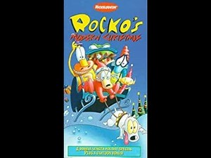 Opening to Rocko's Modern Life: Rocko's Modern Christmas 1997 VHS