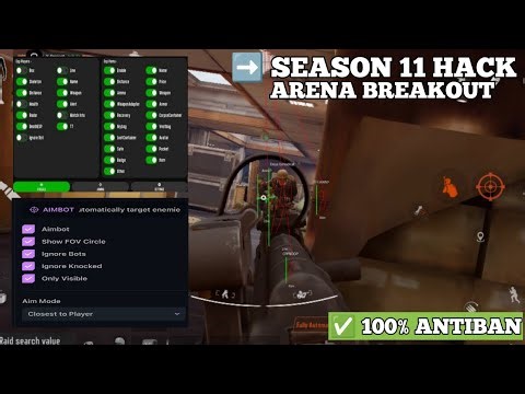 MOD MENU ARENA BREAKOUT | CHEAT ARENA BREAKOUT | SUPPORT ANDROID & IOS