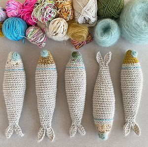 SAMMY – Crochet Fish Pattern - CrochetObjet