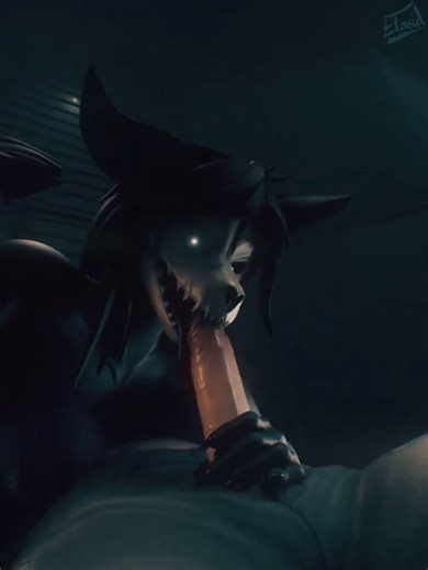 Her body is a 10 But uhhhh. . .⟬As Your Skull-faced wolf proceeds to harmlessly play fetch with your Lap stick. Hey. She seems to be having alot of fun down there.⟭