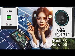 Fault 58 Solar Inverter Comprehensive Guide to Repairing | How to Fix Sako Solar Inverter Fault 58