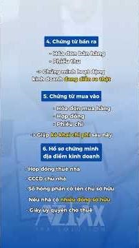 9 types of documents required when switching to the tax declaration method? #AZTAX #taxdeclaratio...