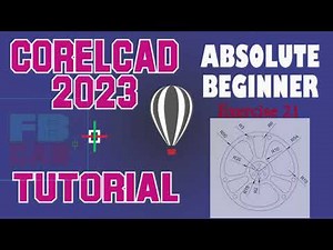 CorelCAD 2023 Tutorial Exercise 21
