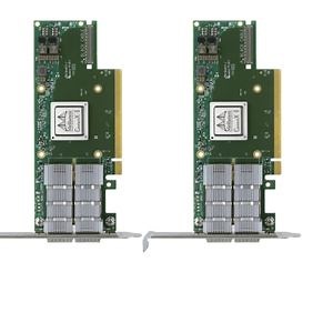 [Hot Item] Nvidia Mellanox MCX653106A-Hdat Connectx® -6 Infiniband & Ethernet Adapter Card 200gbe/Hdr, Dual-Port Qsfp56, Pcie 4.0 X 16, Tall&Short Bracket