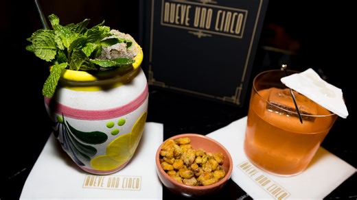Nueve Uno Cinco, new cocktail bar with curated menu, attentive service
