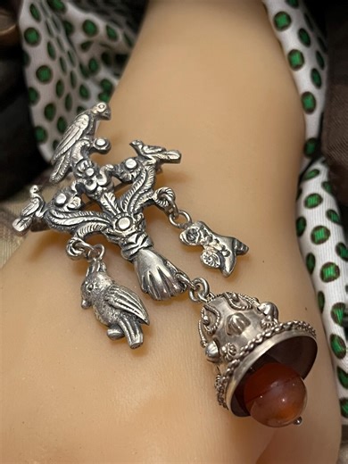 Vintage Sterling Silver Brooch, 1920s - Etsy