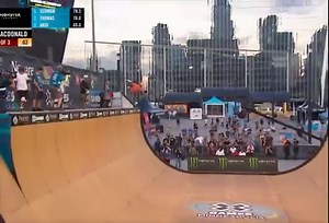 312K views · 1K shares | @Andy Macdonald . 1st run of prelims Xgames 2018. setting ramp on fire | Vert Skateboarding | Facebook