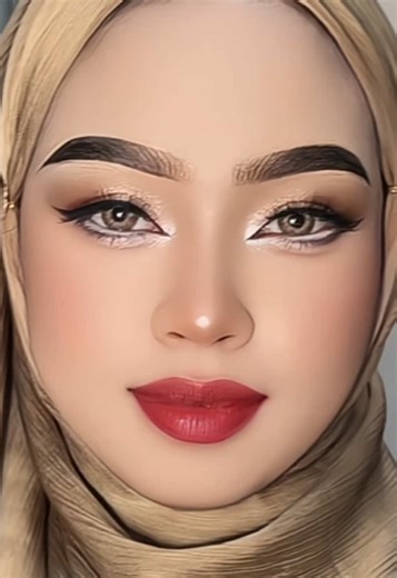 Arabian Look💄# #makeup #makeuptutorial #arabian #makeuplook #makeuptransformation