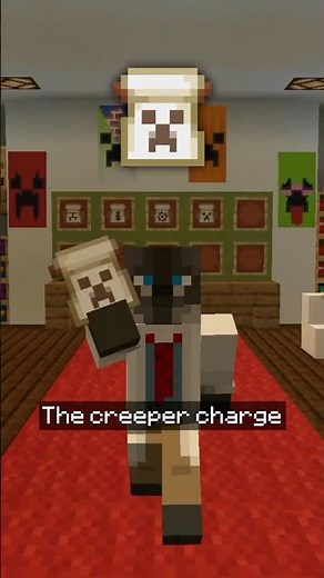 How To The Creeper Charge Banner Pattern In Minecraft