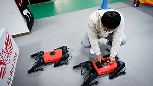 AlphaDog, un chien robot chinois qui court plus vite que son ombre - RTBF Actus