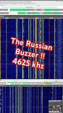 The Russian Buzzer UBV-76 on 70 meters - (full video in link) #shortwave #swl #radio
