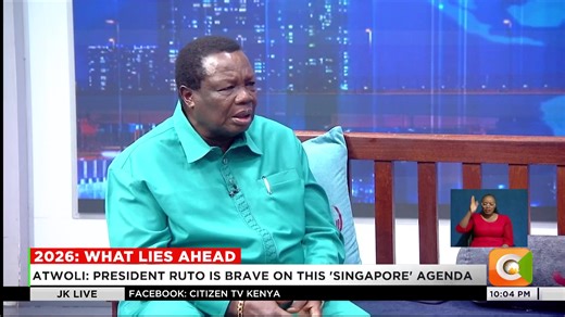 Francis Atwoli: Sifuna didn’t start yesterday. Raila left ODM in the broad based government and in broad based there are a few people who had an opportunity of being ministers, some who were left outside who were not mentioned, some might have been bitter. If Raila were living today, you would not have been hearing this noise here and there #JKLive | Citizen TV Kenya