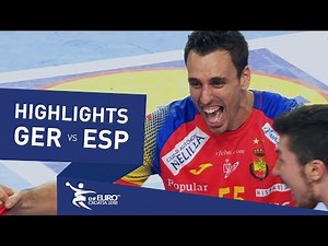 Highlights | Germany vs Spain | Men's EHF EURO 2018