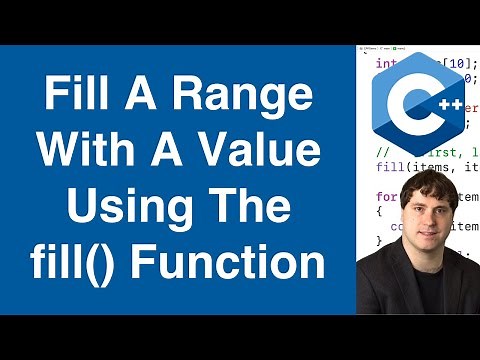 fill() Function | C++ Tutorial