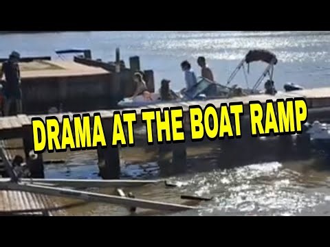 Drunk Daren Drama at the Boat Ramp