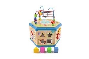 [Hot Item] Kids Toy Multi-Functional Hexagon Activity Cube