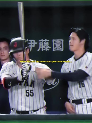When Ohtani Teaches Murakami How to Swing
