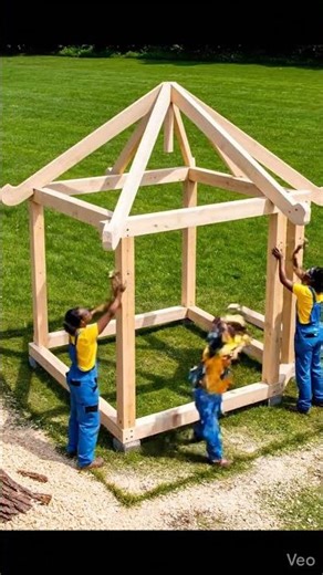 Turning a Giant Tree Into a Wooden Pavilion (No Skips, Real ASMR) ⭐
