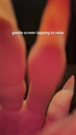 gentle screen tapping to help you relax💕 #asmrtapping #screentapping #gentleasmr #gentletapping #asmrscreentapping