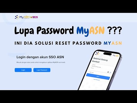 Cara Mengatasi Lupa Password MyASN