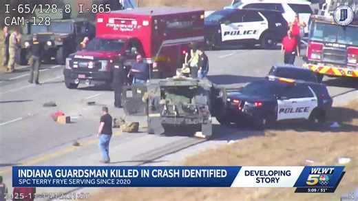 Indiana National Guardsman killed in Humvee crash identified