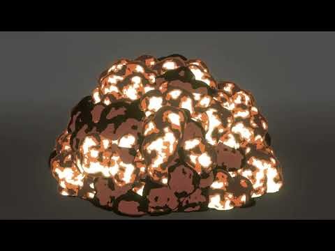 Procedural Stylized Explosion A - Blender Geometry Nodes 4.0