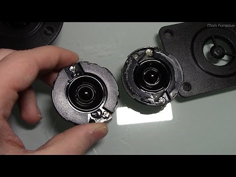 Fixing Blown Tweeter in the Abstract Acoustics 101D/II