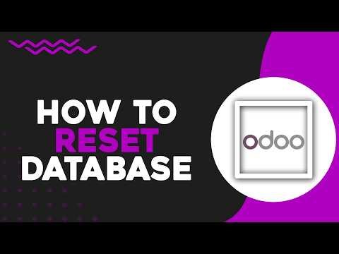 How To Reset Odoo Database (Quick Tutorial)
