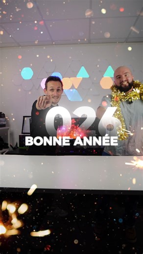 🎉 BONNE ANNÉE 2026 ! 🎉 Toute l’équipe Cybertek vous souhaite une excellente année ✨ Un immense merci à nos partenaires — marques et influenceurs — pour cette incroyable année 2025 🙏 Votre confiance et votre soutien nous permettent d’aller toujours plus loin. 🚀 Pour 2026, on vous prépare du très lourd : · Encore plus de vidéos · Encore plus de PC · Encore plus de surprises Merci à la communauté pour la force ❤️ On se retrouve très vite pour une année 2026 pleine de projets et de kiff 🎮🔥 | C