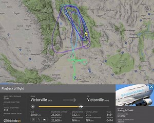 3.5K views · 142 reactions | First flight of the new General Electric Aviation GE9X, which will power the The Boeing Company 777X. See playback and data at https://www.flightradar24.com/data/aircraft/n747gf#10b3a998 | Flightradar24.com | Facebook