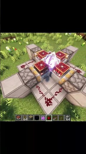 How To Make Nuclear TNT In Minecraft !!💥🤯 #minecraft #minecraftshorts