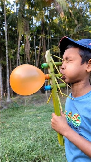Creative Bamboo DIY with Colorful Balloon Popper