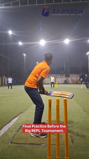 Raptech Engineering Pvt. Ltd. on Instagram: "Weeks of preparation. Hours of practice. One goal. 🏏🔥 REPL Season 3 kicks off tomorrow — Raptechies are ready to give it everything on the field. Game on! 💪🏆 #REPLSeason3 #REPLS3 #Raptech #raptechlife #Raptechies 🏏🔥"