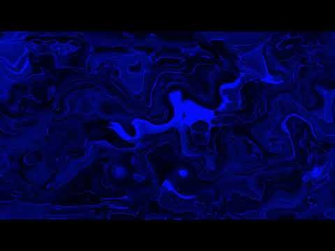 Blue on Black Abstract Seamless Looping Height Map / Topographic Background Video 4K UHD