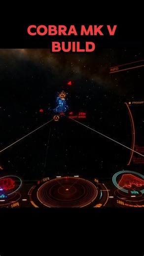 Cobra Mk V Build That Breaks The Game #EliteDangerous #Shorts