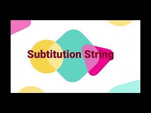Substitution Strings in Oracle APEX | Ontoor Concepts #3