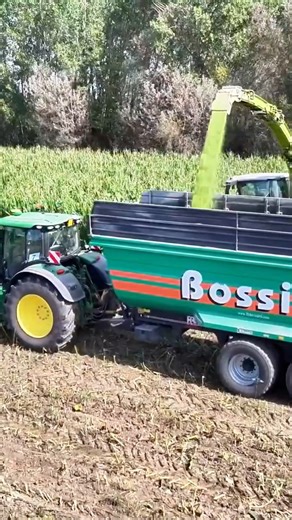 Perfect setup for silage today - couldn’t ask for better! 👌🔥🚜 #reels #bigmachines #farming | Big Machines