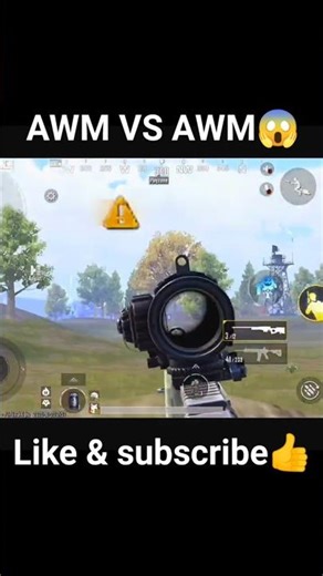300 + meter sniping with AWM 💥 #bgmi #mobilegame